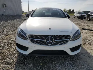 2018 Mercedes-Benz C 300 with VIN WDDWJ4JB7JF736453, listed as a Copart auction lot 50790205 with 67,575 mi miles and Salvage Title. Bid and sale history available at carsss.com. Image 5.