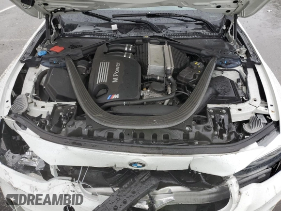 2018 BMW M3 with VIN WBS8M9C58J5J78822, listed as a Copart auction lot 39717984 with 73,682 mi miles. Bid and sale history available at carsss.com. Image 11.