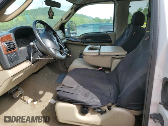 2006 Ford F-250 XL with VIN 1FTSX21P56ED46519, listed as a Copart auction lot 57041415 with 193,834 mi miles and Non repairable. Bid and sale history available at DreamBid. Image 7.
