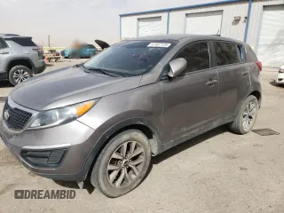 2014 Kia Sportage LX with VIN KNDPB3AC8E7631449, listed as a Copart auction lot 47407125 with 0 mi miles and Salvage Title. Bid and sale history available at carsss.com. Image 1.