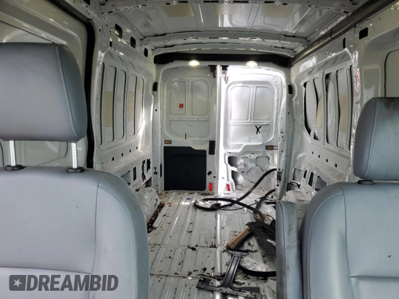 2018 Ford Transit with VIN 1FTYR2CM7JKA03177, listed as a Copart auction lot 74734674 with 216,692 mi miles and Salvage Title. Bid and sale history available at carsss.com. Image 10.