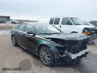 2016 Audi A6 3.0T Premium Plus with VIN WAUFGAFC7GN007938, listed as a IAAI auction lot 41618890 with 90,357 mi miles. Bid and sale history available at carsss.com. Image 1.
