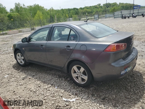 2008 Mitsubishi Lancer DE with VIN JA3AU26U78U033997, listed as a Copart auction lot 52123644 with 204,653 mi miles and Non Repairable. Bid and sale history available at carsss.com. Image 2.
