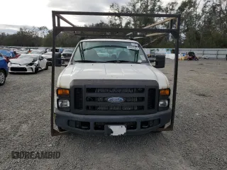 2008 Ford Super Duty F-250 SRW XL with VIN 1FTSX20R48EC09657, listed as a Copart auction lot 89409565 with 0 mi miles and Clean Title. Bid and sale history available at carsss.com. Image 5.