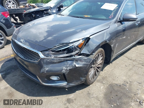 2017 Kia Cadenza Technology z VIN KNALC4J10H5047494, wystawiony jako IAAI lot #42149845 z przebiegiem 82 385 mil mil oraz . Historia ofert i sprzedaży dostępna na DreamBid. Obrazek 6.