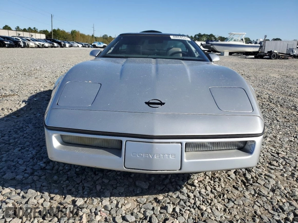 1986 Chevrolet Corvette with VIN 1G1YY0783G5107511, listed as a Copart auction lot 49959345 with 40,375 mi miles and Salvage Title. Bid and sale history available at carsss.com. Image 5.