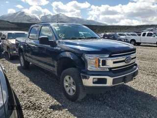 2018 Ford F-150 XL with VIN 1FTEW1E53JKE15690, listed as a Copart auction lot 54586685 with 165,730 mi miles and Clean title. Bid and sale history available at DreamBid. Image 4.
