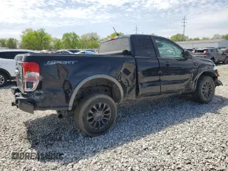 2019 Ford Ranger XL with VIN 1FTER1EH2KLB13501, listed as a Copart auction lot 54915535 with 80,395 mi miles and Salvage title. Bid and sale history available at DreamBid. Image 3.