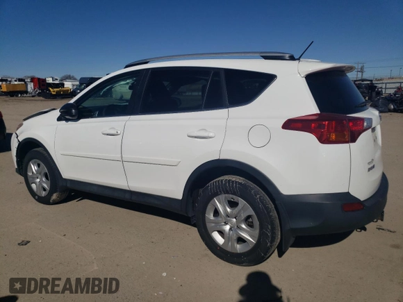 2015 Toyota RAV4 LE with VIN 2T3BFREV6FW234535, listed as a Copart auction lot 46802275 with 119,270 mi miles and Salvage Title. Bid and sale history available at carsss.com. Image 2.