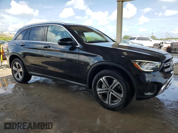 2021 Mercedes-Benz GLC 300 with VIN W1N0G8DB2MF899199, listed as a Copart auction lot 63818305 with 115,639 mi miles and Clean title. Bid and sale history available at DreamBid. Image 4.