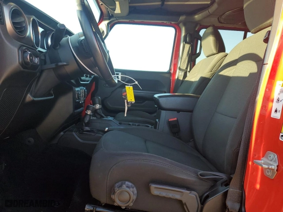 2019 Jeep Wrangler Unlimited Sport S with VIN 1C4HJXDN9KW564101, listed as a Copart auction lot 47811765 with 41,067 mi miles and Salvage Title. Bid and sale history available at carsss.com. Image 7.