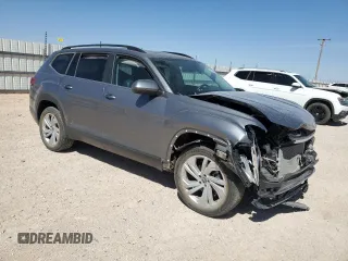 2022 Volkswagen Atlas SE z VIN 1V2JR2CA5NC518233, wystawiony jako Copart lot #50348755 z przebiegiem 26 853 mil mil oraz Szkoda całkowita • Salvage title. Historia ofert i sprzedaży dostępna na DreamBid. Obrazek 4.