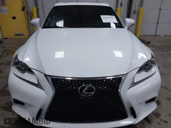 2014 Lexus IS 350 with VIN JTHCE1D2XE5003044, listed as a IAAI auction lot 41005435 with 131,817 mi miles. Bid and sale history available at carsss.com. Image 12.
