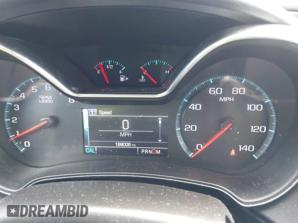 2017 Chevrolet Impala LT with VIN 2G1105S37H9147998, listed as a IAAI auction lot 42007017 with 188,006 mi miles and . Bid and sale history available at DreamBid. Image 7.