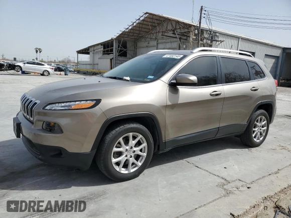 2017 Jeep Cherokee Latitude with VIN 1C4PJLCB1HW650135, listed as a Copart auction lot 47460145 with 101,503 mi miles and Salvage Title. Bid and sale history available at carsss.com. Image 1.
