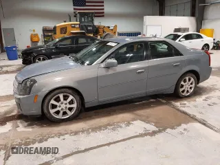 2007 Cadillac CTS with VIN 1G6DP577570161597, listed as a Copart auction lot 73445572 with 143,362 mi miles and Salvage Title. Bid and sale history available at carsss.com. Image 1.