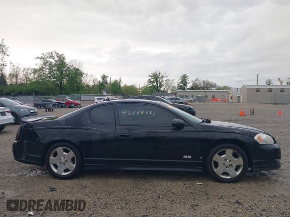 2007 Chevrolet Monte Carlo SS with VIN 2G1WL15C679367522, listed as a IAAI auction lot 42138321 with 163,716 mi miles and . Bid and sale history available at DreamBid. Image 14.
