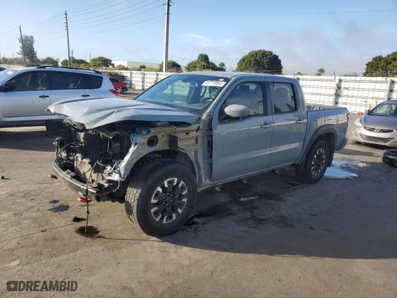 2023 Nissan Frontier SV with VIN 1N6ED1EJXPN667136, listed as a Copart auction lot 85775064 with 30,849 mi miles and Non Repairable. Bid and sale history available at carsss.com. Image 1.