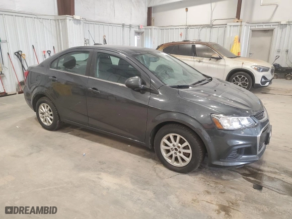 2017 Chevrolet Sonic LT with VIN 1G1JD5SBXH4119160, listed as a Copart auction lot 41571755 with 184,284 mi miles and Clean Title. Bid and sale history available at carsss.com. Image 4.
