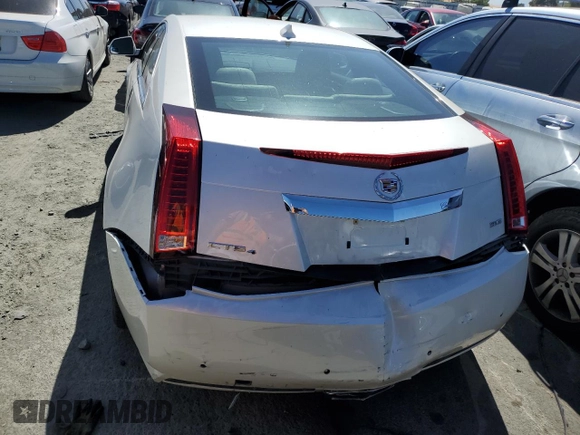 2011 Cadillac CTS with VIN 1G6DM1ED7B0119337, listed as a Copart auction lot 64714604 with 28,170 mi miles and Salvage Title. Bid and sale history available at DreamBid. Image 6.