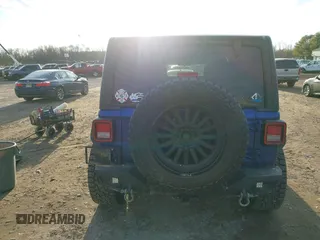 2020 Jeep Wrangler Unlimited Sport S z VIN 1C4HJXDN0LW347487, wystawiony jako IAAI lot #41449066 z przebiegiem 44 007 mil mil oraz . Historia ofert i sprzedaży dostępna na DreamBid. Obrazek 16.