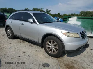 2007 Infiniti FX with VIN JNRAS08W67X205122, listed as a Copart auction lot 62276805 with 264,848 mi miles and Non repairable. Bid and sale history available at DreamBid. Image 4.