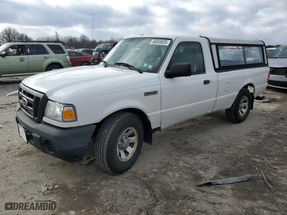 2011 Ford Ranger XL with VIN 1FTKR1AEXBPA26775, listed as a Copart auction lot 88855025 with 159,649 mi miles and Salvage Title. Bid and sale history available at carsss.com. Image 1.
