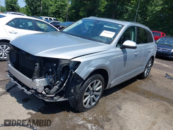 2018 Audi Q7 Premium Plus with VIN WA1LHAF74JD015170, listed as a IAAI auction lot 42542451 with 104,990 mi miles and . Bid and sale history available at DreamBid. Image 19.
