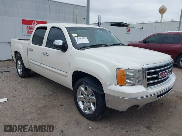 2012 GMC Sierra 1500 SLE with VIN 3GTP1VE0XCG138081, listed as a IAAI auction lot 41981074 with Not provided miles and . Bid and sale history available at DreamBid. Image 1.