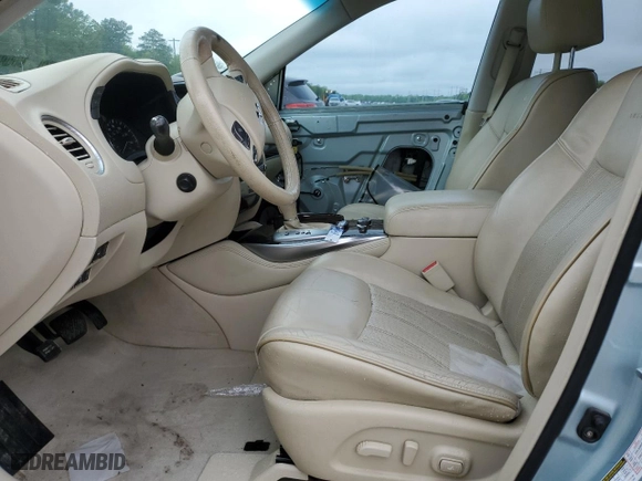 2013 Infiniti JX35 with VIN 5N1AL0MN8DC343737, listed as a Copart auction lot 51058045 with 158,331 mi miles and Salvage Title. Bid and sale history available at carsss.com. Image 7.