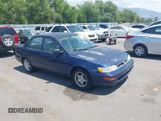 1997 Toyota Corolla with VIN 1NXBA02E9VZ627449, listed as a IAAI auction lot 42692677 with 174,837 mi miles and . Bid and sale history available at DreamBid. Image 1.