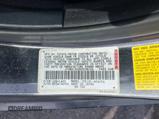 2002 Lexus IS 300/350 with VIN JTHBD192820038102, listed as a IAAI auction lot 42090236 with 268,307 mi miles and . Bid and sale history available at DreamBid. Image 9.
