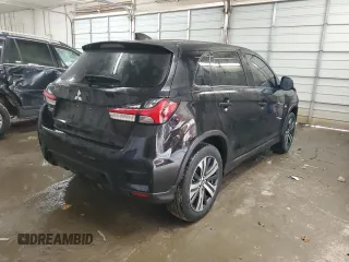 2020 Mitsubishi Outlander ES with VIN JA4AP3AU6LU013992, listed as a Copart auction lot 53069615 with 13,815 mi miles and Salvage title. Bid and sale history available at DreamBid. Image 3.