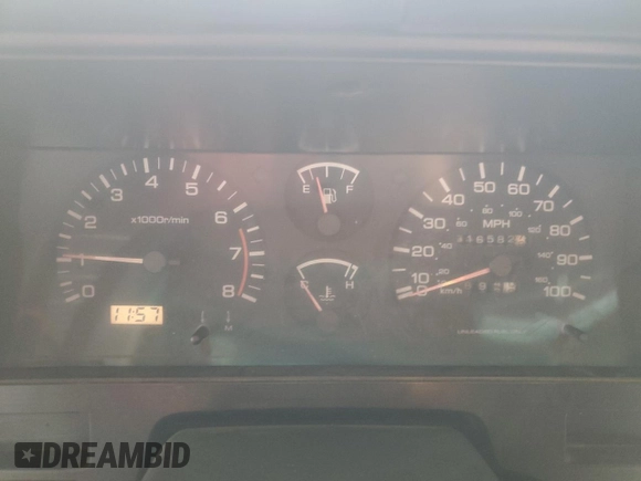 1993 Nissan Frontier z VIN 1N6SD16S1PC305038, wystawiony jako Copart lot #81405854 z przebiegiem 316 582 mil mil oraz Szkoda całkowita • Salvage title. Historia ofert i sprzedaży dostępna na DreamBid. Obrazek 9.