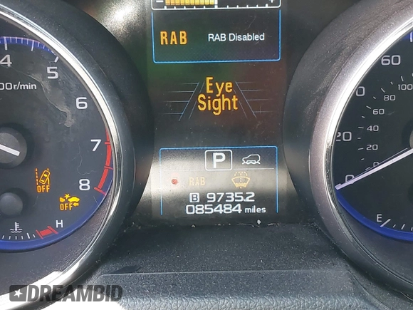 2018 Subaru Outback Touring with VIN 4S4BSATC5J3302975, listed as a IAAI auction lot 42537101 with 85,484 mi miles and . Bid and sale history available at DreamBid. Image 16.