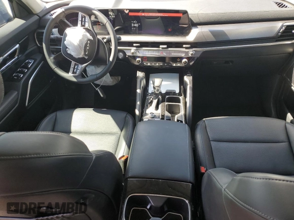 2024 Kia Telluride S with VIN 5XYP6DGC7RG491176, listed as a Copart auction lot 57329605 with 19,287 mi miles and Salvage title. Bid and sale history available at DreamBid. Image 8.