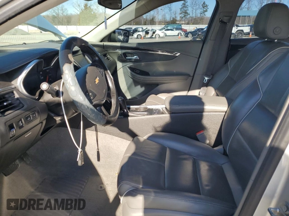 2018 Chevrolet Impala Premier with VIN 2G1125S39J9141183, listed as a Copart auction lot 47232315 with 150,917 mi miles and Salvage Title. Bid and sale history available at DreamBid. Image 7.
