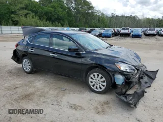 2019 Nissan Sentra S with VIN 3N1AB7APXKY229901, listed as a Copart auction lot 54300915 with 91,793 mi miles and Salvage title. Bid and sale history available at DreamBid. Image 4.