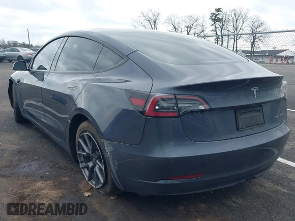 2022 Tesla Model 3 Long Range with VIN 5YJ3E1EB9NF206943, listed as a IAAI auction lot 41911040 with 69,920 mi miles and . Bid and sale history available at DreamBid. Image 3.