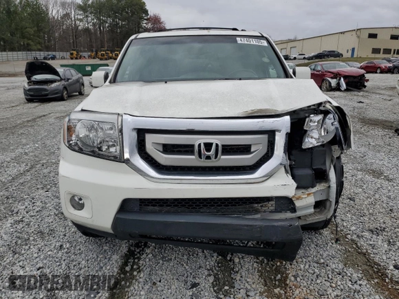2011 Honda Pilot EX-L with VIN 5FNYF3H77BB005236, listed as a Copart auction lot 47401105 with 255,920 mi miles and Salvage Title. Bid and sale history available at DreamBid. Image 5.
