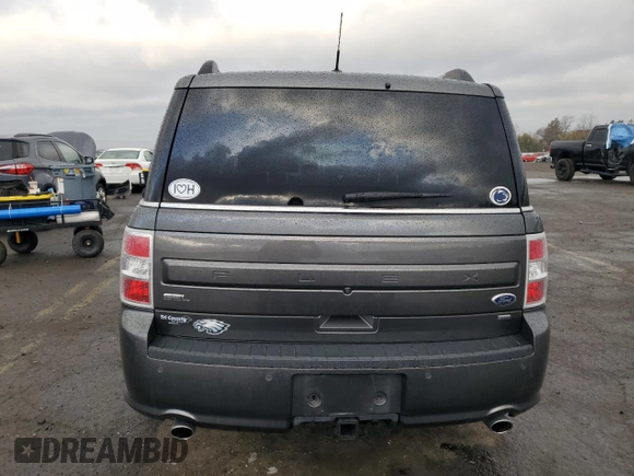 2016 Ford Flex SEL with VIN 2FMHK6C80GBA04071, listed as a Copart auction lot 51068715 with 104,216 mi miles and Salvage Title. Bid and sale history available at carsss.com. Image 6.