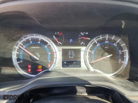 2018 Toyota 4Runner SR5 z VIN JTEBU5JR1J5514687, wystawiony jako Copart lot #44239285 z przebiegiem 86 802 mil mil oraz Czysty tytuł • Clean title. Historia ofert i sprzedaży dostępna na DreamBid. Obrazek 9.