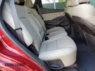 2017 Hyundai Santa Fe 2.4L with VIN 5XYZU3LB5HG411281, listed as a Copart auction lot 61428215 with 51,423 mi miles and Salvage title. Bid and sale history available at DreamBid. Image 11.
