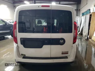 2017 Ram ProMaster City Cargo Tradesman SLT with VIN ZFBERFBB4H6E77185, listed as a Copart auction lot 37793674 with 87,290 mi miles and Salvage Title. Bid and sale history available at DreamBid. Image 6.