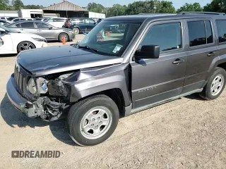 2017 Jeep Patriot Sport with VIN 1C4NJPBA6HD149454, listed as a Copart auction lot 52587805 with 99,039 mi miles and Salvage Title. Bid and sale history available at carsss.com. Image 12.