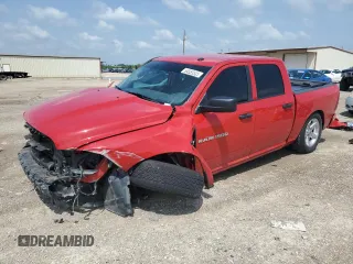 2017 Ram 1500 Express with VIN 3C6RR7KT4HG796926, listed as a Copart auction lot 54553535 with 120,955 mi miles and Salvage title. Bid and sale history available at DreamBid. Image 1.