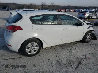 2017 Kia Forte LX with VIN KNAFK5A8XH5704367, listed as a Copart auction lot 46734655 with 112,909 mi miles and Salvage Title. Bid and sale history available at carsss.com. Image 3.