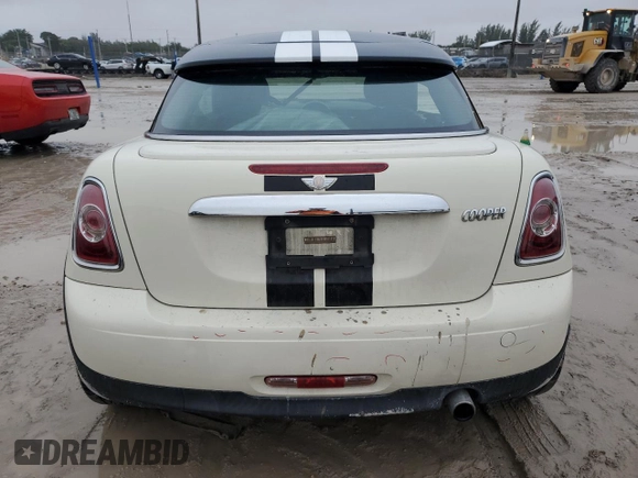 2014 MINI Cooper Coupe with VIN WMWSX1C53ET507947, listed as a Copart auction lot 42087585 with 113,068 mi miles and Salvage Title. Bid and sale history available at carsss.com. Image 6.