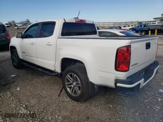 2020 Chevrolet Colorado 2WD Work Truck with VIN 1GCGSBEAXL1141727, listed as a Copart auction lot 81254924 with 90,645 mi miles and Salvage Title. Bid and sale history available at carsss.com. Image 2.