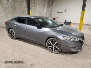 2017 Nissan Maxima SV with VIN 1N4AA6AP3HC455571, listed as a Copart auction lot 44523585 with 103,771 mi miles and Salvage Title. Bid and sale history available at DreamBid. Image 4.